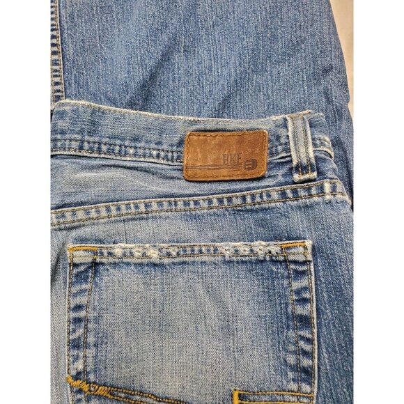 BKE 67 San Antonio Jeans Men's Size 36x32 Y2K Baggy Wide Leg Distressed KBK3032L - Picture 16 of 16